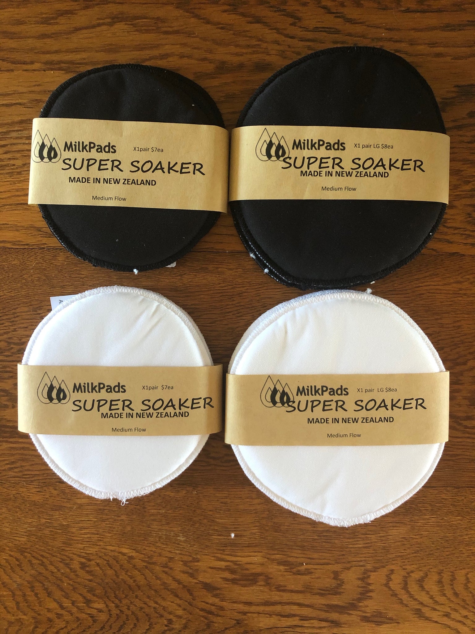 Milk Pads - Super Soaker pads (regular size)&(Large  size) 1x Pair