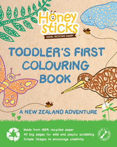 TODDLERS FIRST COLOURING BOOK - A KIWI ADVENTURE