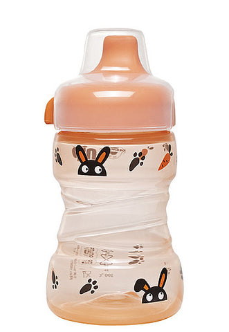 nip Leak-Proof Drinking Trainer Cup Hard Spout Bunny & Panda  - 260ml
