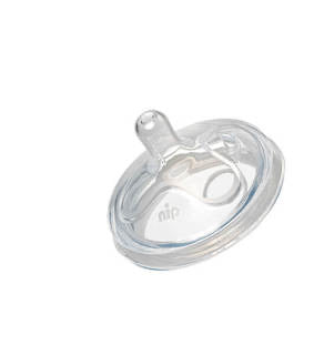 nip First Moments Round Wide Neck Teat - Small, Medium & Large